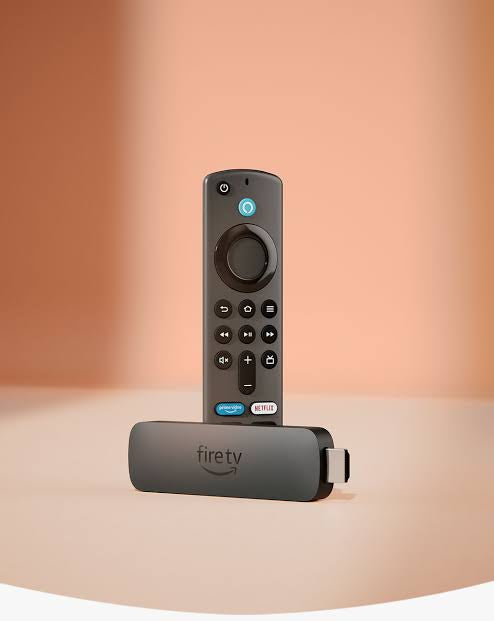 Amazon fire tv stick 4K pre installed  with Vmax tv Go app + 12 Month VMAX TV SUBSCRIPTION - WorldTvNow